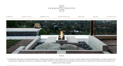 Desktop Screenshot of lenkindesign.com